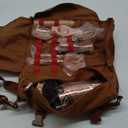 Travel Bartender Kit with Bag | 17-Piece Copper Bar Tool Set & Portable Bar Bag with Shoulder Strap for Easy Carry and Storage | Best Rose Gold Travel Bar Set for Cocktail Making