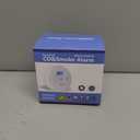 2 Packs Smoke and Carbon Monoxide Detector Powered by Battery,Smoke Detector Carbon Monoxide Detector Combo with Large LCD Display, Portable Fire Alarm Smoke Detector, OL0902U