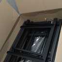 SONGMICS Dresser for Bedroom, Chest of Drawers, Steel, MDF, 5 Non-Woven Fabric Drawers, Storage Organizer Unit, Closet, Entryway, Ink Black and Ebony Black ULGS322B01S