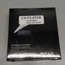 M-Amazup CD Player Portable, Rechargeable Portable CD Player with Dual Speakers and Anti Skip,CD,USB,AUX,LCD Display,Backlit Button,5 EQ,A-B Repeat,10 Speeds for Home Car Fabric, Black