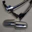 Exterior Rear Right Passenger Side Chrome Door Handle for Kia Sorento 2011 2012 2013 2014 2015 OE# 826512P010 836622P010, 2 Pieces