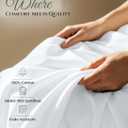 Royale Linens 100% Organic Cotton King Size Flat Sheet Only - Percale Top Sheets - King Flat Sheet Sold Separately - Lightweight & Super Soft 100% Cotton White Bed Sheets Only (105" x 102", White)