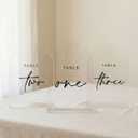 Clear Wedding Table Numbers 1-10 with Stands, 5x7 Inch Clear Arched Table Sign with Raised Black Numbers, Acrylic Arch Table Numbers for Wedding Reception, Party, Banquet and Event
