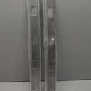 Stove Gap Covers 316 Stainless Steel,Stove Gap Filler,Heat-Resistant Oven Side Gap Filler,Between Stove and Counter Slide In Range Trim Kit for Kitchen,2 Pack (23.2 Silver)