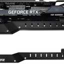 EZDIY-FAB GPU Holder Brace Graphics Card GPU Support Video Card Holder Bracket with 5V 3 Pin ARGB LED, Video Card Sag Holder/Holster Bracket Support RX6700,RTX3090- 309EZ- Black