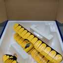 E-flite RC Airplane UMX WACO Yellow BNF Basic Transmitter Battery and Charger Not Included with AS3X & Safe EFLU53550Y