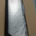 Extra Large Stainless Steel Litter Box with Lid, High Sided Enclosed Metal Cat Litter Pan, Dog Proof Front Entry Top Exit, Odor Control Easy Clean Leak Proof, Includes Mat, Scoop & Step, Black