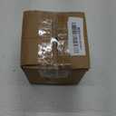 WGV Cylinder Vase, 4" W x 4" H, Floral Container, Glass Candle Holder Centerpiece Planter Terrarium for Wedding Party Event, Home Office Decor, Clear, 1 Piece