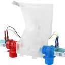 Upgraded W10144820 WPW10144820 rev b Washer Water Inlet Valve Compatible with Whirlp-ool Ken-more May-tag Washing Machine Replace W10140911 AP6015761 AP4371093 W10311458 by Fetechmate