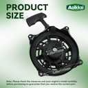 497680 Recoil Starter Assembly Compatible 497830 498144 Rewind Starter, B&S 6.75 Motor Troy-Bilt TB210 TB230 Toro 20010 20011 20021 20023 20023 20025 20027 20030 20494 Lawn Mower