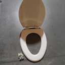 Mayfair NextStep2 Slow-Close Toilet Seat with Built-In Toddler Potty Training Seat, Removable, White, Elongated