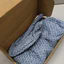 a moment Blue Chenille Throw Pillow Covers 16x16 Inch Pack of 2 Modern Decorative Throw Pillow Covers Farmhouse Cross Covers Home Decor for Sofa Bedroom Living Room