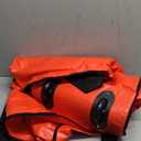 HOMEST Christmas Tree Storage Bag, Fits for 4.5-7 ft Xmas Artificials, Zippered Bag with Reinforced Carrying Handles and Wheels, Red (Bag Only)