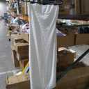 ZESICA Women's 2026 Summer Floral Strapless Bodycon Midi Dress Off Shoulder Tube Beach Wedding Guest Party Long Dresses, Size S