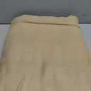 Bedsure GentleSoft 100% Cotton Blanket Twin XL Size for Bed - Breathable and Lightweight, Soft Cozy Textured Herringbone Woven Summer Blanket for College Dorm, Light Brown, 66x90 inches