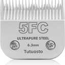 5FC Clipper Blades Pet Grooming Clipper Replacement Blades Detachable Blade Compatible with andis/wahl/Oster Dog Clippers
