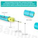 5m (15ft) Uniboot LC to LC 10G OM3 Fiber Patch Cable, Multimode Duplex Fiber Optic Cable Jumper Optical Patch Cord, 50/125, LSZH Jacket