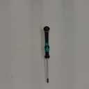 Wera 05118006001 Kraftform Micro 2035 Slotted Electronics Precision Screwdriver, 2mm Head, 60mm Blade Length