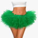Tutu for Women Adults - 5-Layer Tulle Skirts 80s Outfit for Women - Puffy Adult Tutus - Halloween Costumes Skirt