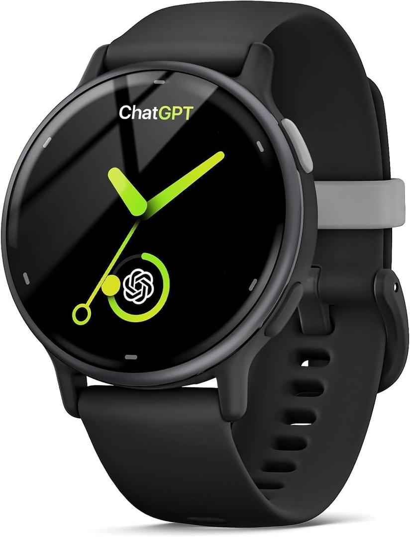AI Chatgpt,Smart Watch for man,Translator Watch,Fitness Tracker with Heart Rate & Sleep Monitor,Answer/Make Call,AMOLED Touchsreen,Smartwatch for iPhone/Samsung/Android,50+Sport Modes,3ATM Waterproof (Black)