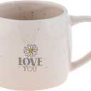 Karma Gifts Reese Ceramic Mug - 16-Ounce Coffee Cup - Cute Mugs for Women and Men - Bee