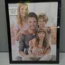 WIFTREY Black 8x10 Picture Frame Set of 18, Multi Photo Frames 8 by 10 Bulk for Wall Hanging or Tabletop Display