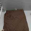 U-NICE HOME Recliner Chair Covers Reversible Chair Cover Pet Covers for Dogs with Elastic Straps Water Resistant Diamond Quilted (23''Recliner Small, Coffee/Beige)