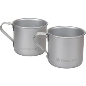 Stansport Aluminum Drink Cups - 2 Pack
