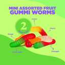 Albanese Candy, Mini Assorted Fruit Gummi Worms, 5-pound Bag (EXP 06/10/26)