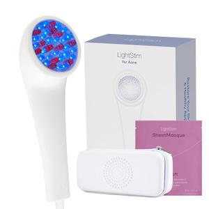 LightStim for Acne LED Red Light Therapy, FDA cleared for mild to moderate acne, reduce acne, calm existing breakouts & restore your skins healthy appearance 36 Blue & Red LEDs, 415 & 630 wavelengths