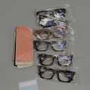 CCVOO Stylish Reading Glasses for Women, Eyeglasses, Blue Light Readers for Women, Computer Eye Glasses, Cheaters, +1.5 