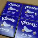Kleenex Ultra Soft Facial Tissues, 8 Cube Boxes, 80 Tissues per Box, 3-Ply