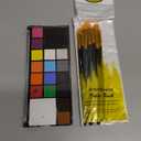 Face Paint Body Paint Kit for Kids Adults-Washable 18 Colors Face Painting Kit with 10 Brushes, Non-Toxic, Skin Safe, Water-Activated for Halloween Makeup Cosplay Costume Party