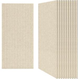 AUTORIFIC Acoustic Panels, 10 Pack Sound Panels Noise Reducing for Walls, 47.2"x23.6"x0.35" Soundproof Wall Panels, High-Density Acoustic Wall Panels, Decorative Wall Sound Absorbing Panel, Camel