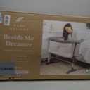Baby Delight Beside Me Dreamer Bassinet | Bedside Sleeper | 6-Position Height Adjustment | Charcoal Tweed