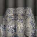 Laura Ashley - Queen Duvet Cover Set, Reversible Cotton Bedding with Matching Shams, Home Decor for All Seasons (Charlotte Blue, Queen)