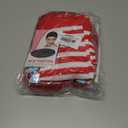 Halloween Fast Food Costume Women Include Red Wig White Half Waist Apron Long Arm Warmer Gloves Striped High Knee Socks for Deluxe Halloween Cosplay