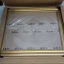 12x15 Frame, Transitional Modern Picture Frames, Gold Vintage Photo Frame, 12x15in