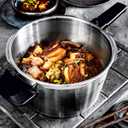 Fissler Vitaquick Premium 3 Piece Set, 3.7 Quart and 6.3 Quart Pressure Cooker with Glass Lid