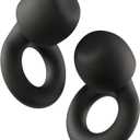 Loop Quiet 2 Ear Plugs  Ultra-Comfy Reusable 24dB (SNR) Noise-Reducing Earplugs for Sleep, Deep Focus, Travel, Noise Sensitivity, Flexible Hearing Protection, Customizable Fit (Black)