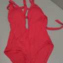 BECCA Women's Standard Color Prism One Piece (Red) Small