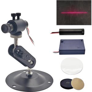 Dart Throw Line, Replaceable Red Line Light Module Throw Toe Marker DIY Kit for Playing Dart Battery Operated with Magnetic Base