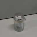 Automatic Soap Dispenser Foam for Bathroom: 8 OZ Glass Touchless Clear Auto Foaming Soap Dispenser for Kitchen - Hand Dish Lotion Home Countertop Kids - Family Couple