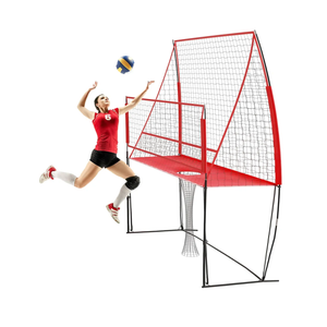Volleyball Training Net, 8 X 11 Ft Adjustable Volleyball Net for Backyard, Volleyball Training Equipment Net for Indoor Outdoor