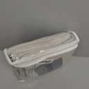 Boho Shower Curtain Cotton Morden Mid Century Minimalist Arch Texture Shower Curtain for Bathroom, Greige,72" W X 72" L