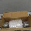 2.5 Inch Inlet/Outlet Universal High Flow Front Catalytic Converter Direct-Fit with O2 Port (EPA Compliant) (1 Pack)