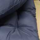 Egg Chair Cushion Replacement Outdoor Hanging Chair Cushion for Patio Furiture Hammock Swing Cushion 47x35x7 Inches (Blue)