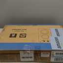 Hobsir 2 Burner Electric Cooktop 110v, Plug in Electric Stove Top, 2000W Electrical Stove Top Burner, 12 Inch Countertop & Built-in Ceramic Cooktop, Knob Control, 9 Power Level