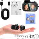 Lmuwecno Mini Camera Keychain, 1080p HD, DV Video, for Students & Kids (No Memory Card)