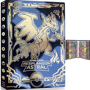 Large Card Album Holder, 9-Pocket Card Binder, Card Sleeves Book For Protection Of Trading Cards, 24 Pages Holds Up To 432 Cards - WY4